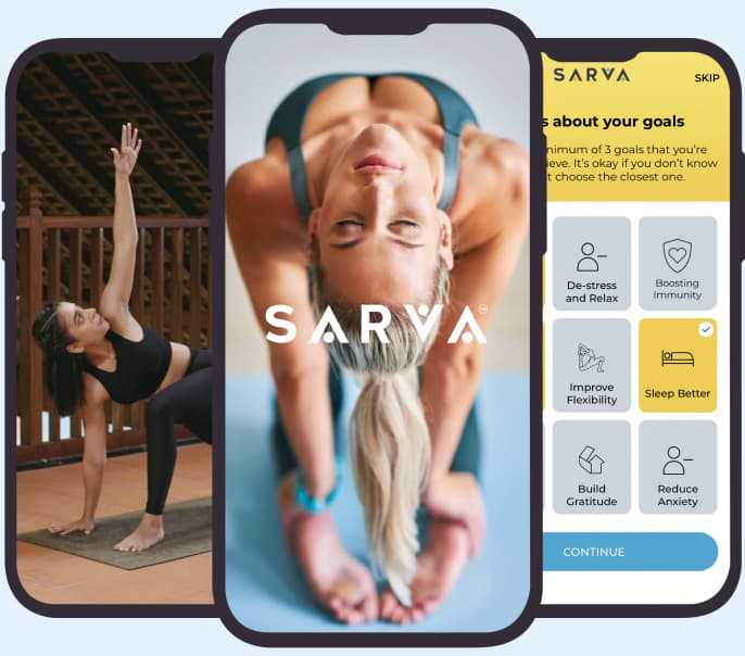Sarva Mobile App Screenshots